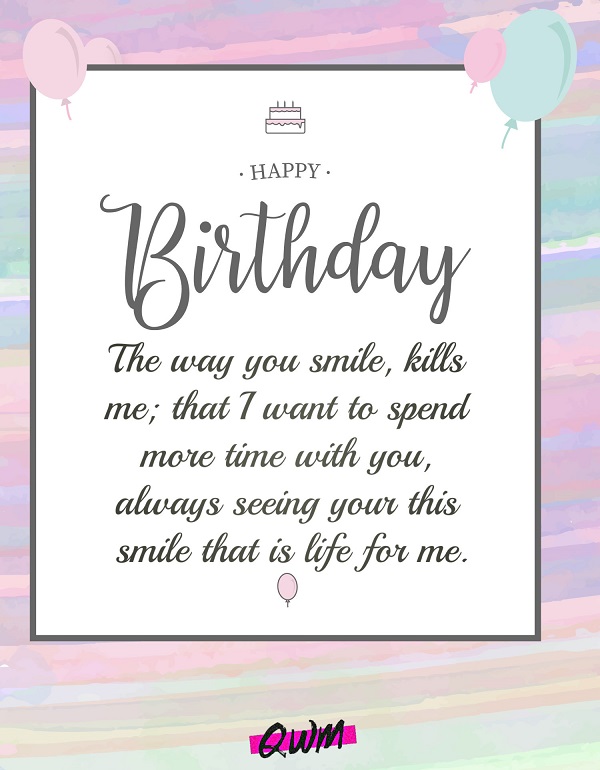 Crunchiest Birthday Quotes for Lovers