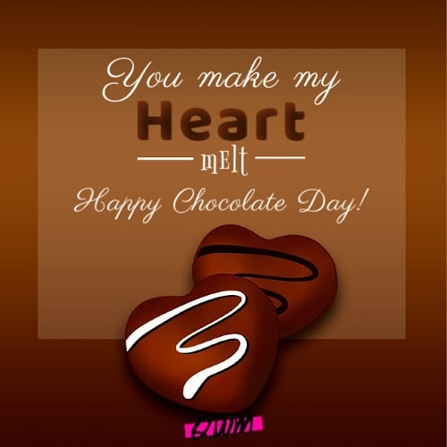 Chocolate Day picture with messages