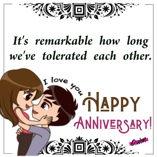 Funny Wedding Anniversary Wishes for Husband