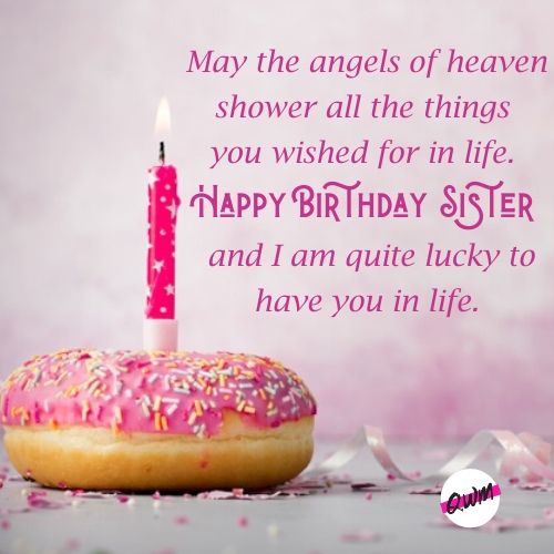 heart touching Birthday Wishes for Sister 