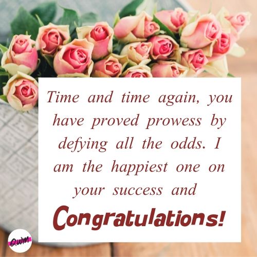 Heart-Touching Congratulations Wishes with Images