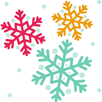 Christmas Snow flake clipart