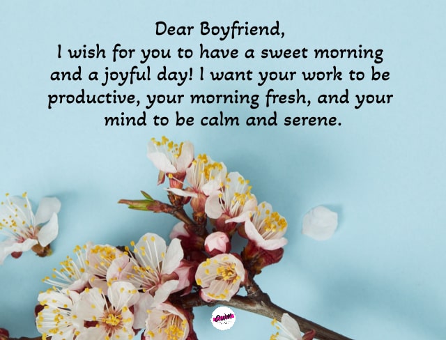 Good Morning Prayer Messages for Boyfriend