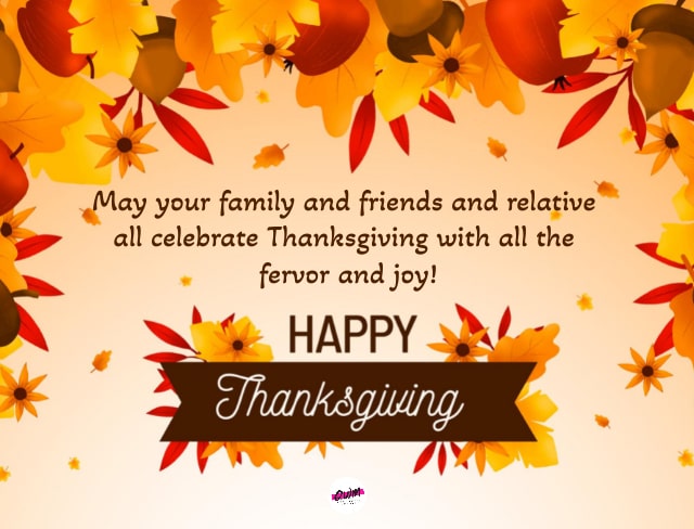 Thanksgiving Wishes for Friends and Family