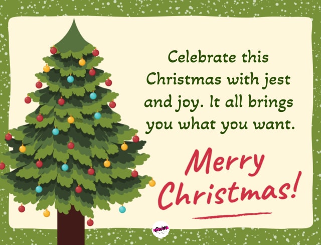 Merry Christmas Card Messages For Friends