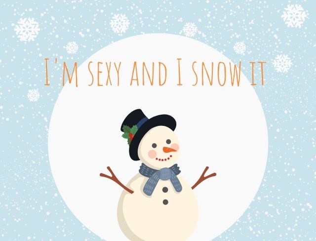Funny Merry Christmas Snow Pictures