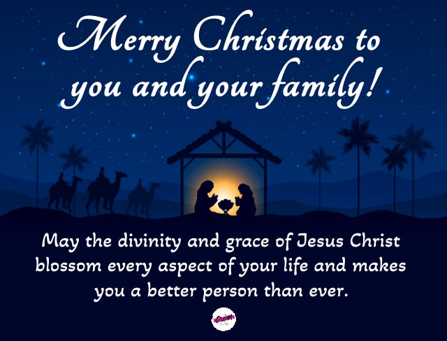 Religious Christmas Messages & Wishes 