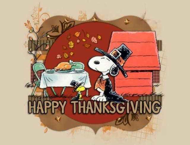 Snoopy Thanksgiving Images for instagram