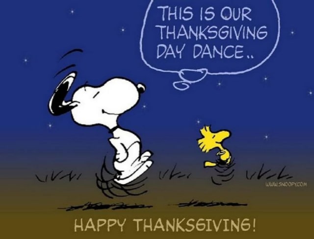 Snoopy happy Thanksgiving pictures