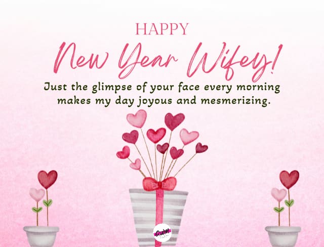 Happy New Year 2023 Wishes for Wife