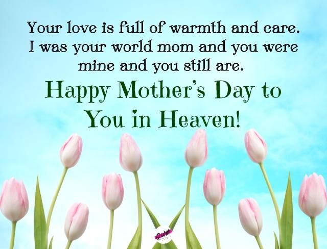 Happy Mothers Day in Heaven Messages