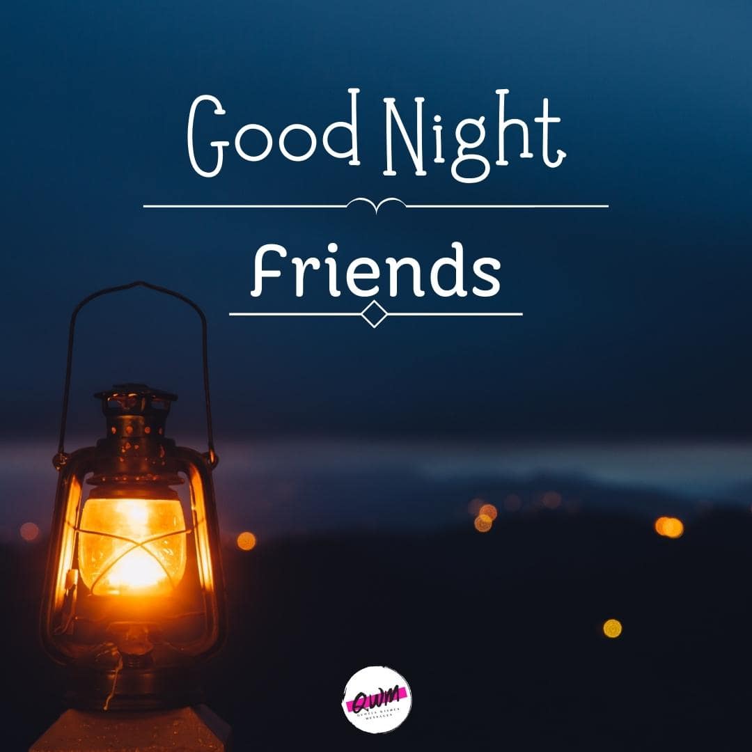 good night friend images