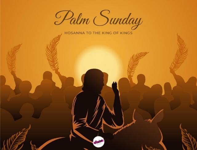 palm sunday 2022 messages