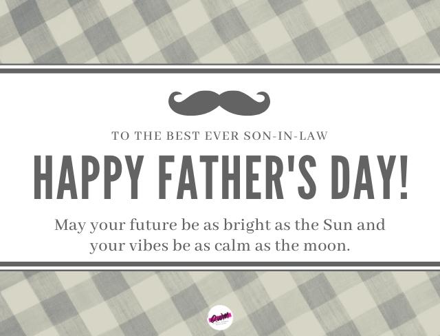 Fathers Day Wishes for Son-in-Law