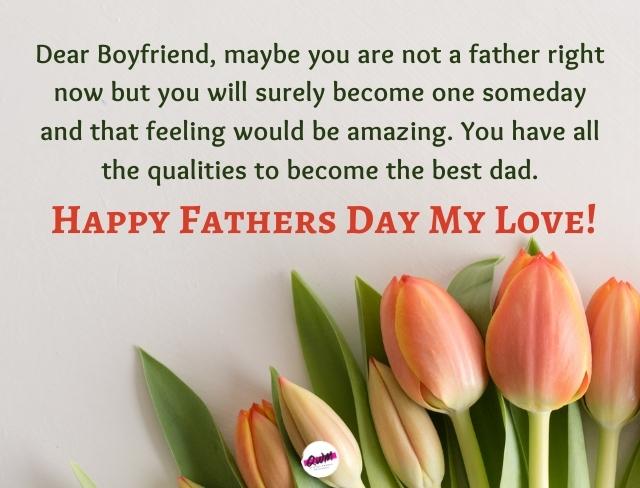 Fathers Day Messages for Boyfriend